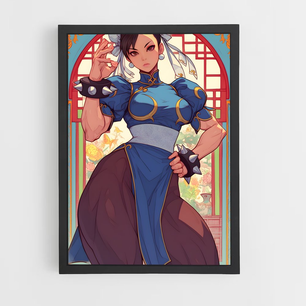 Poster Chun-Li: La Lutte Éternelle – affiche Street Fighter (vue 2)
